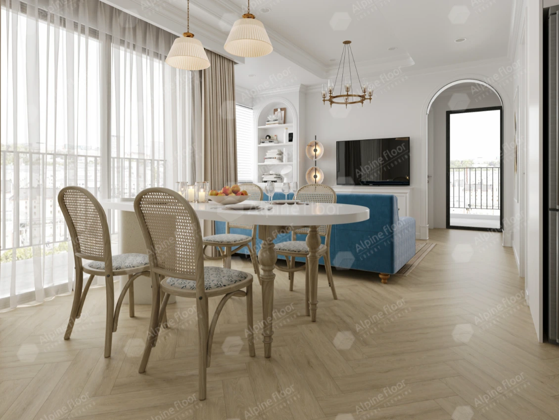 Alpine Floor SPC ламинат Изящный паркет (Light Parquet) Дуб Денеб ЕСО 13-25 MC
