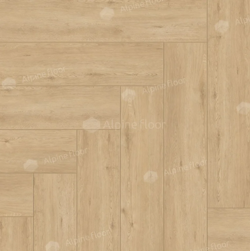 Alpine Floor SPC ламинат Изящный паркет (Light Parquet) Дуб Лесат ЕСО 13-26 MC