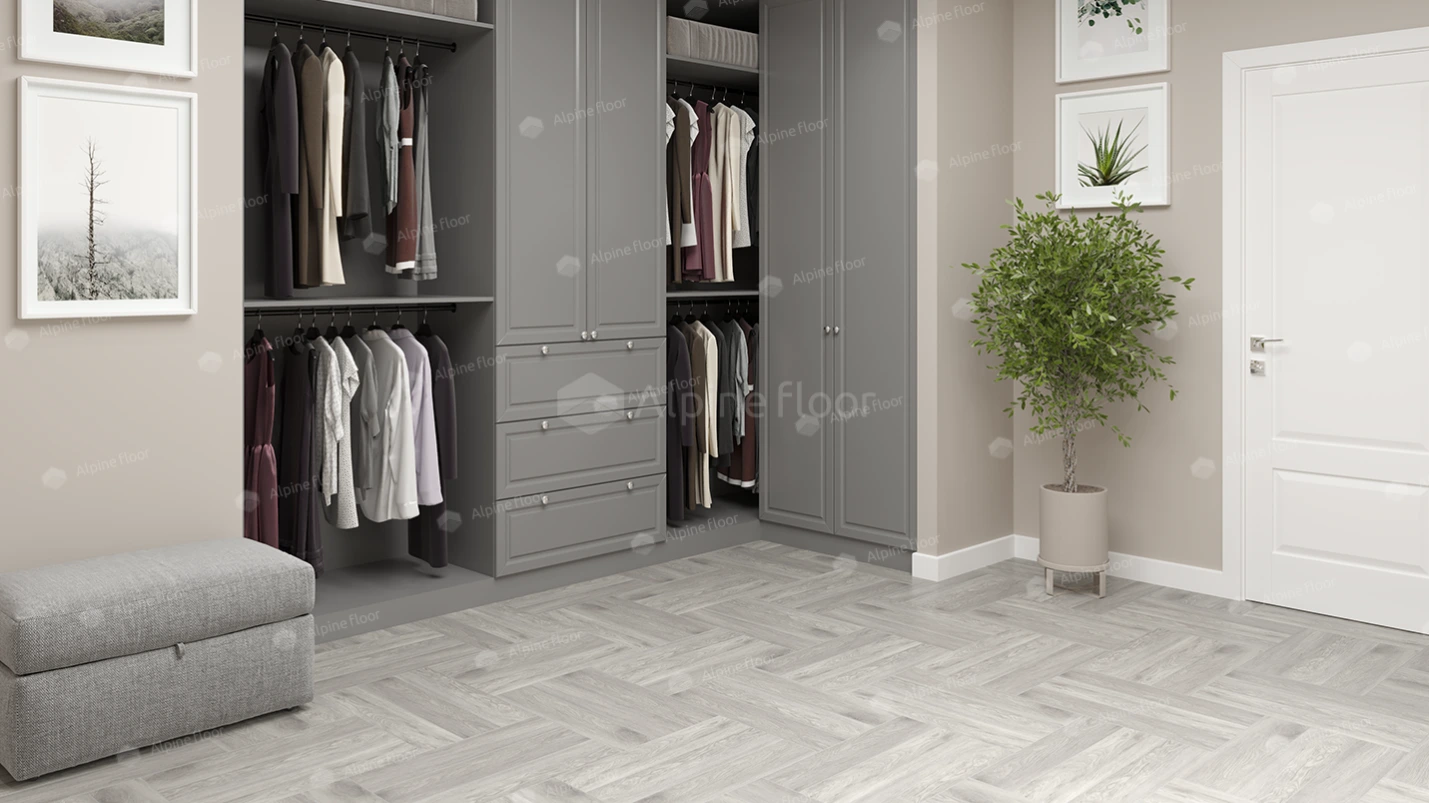 Alpine Floor SPC ламинат Изящный паркет (Light Parquet) Дуб Полис ЕСО 13-21 MC