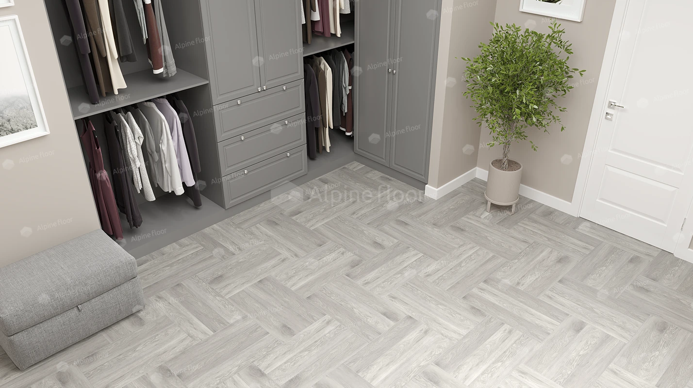 Alpine Floor SPC ламинат Изящный паркет (Light Parquet) Дуб Полис ЕСО 13-21 MC