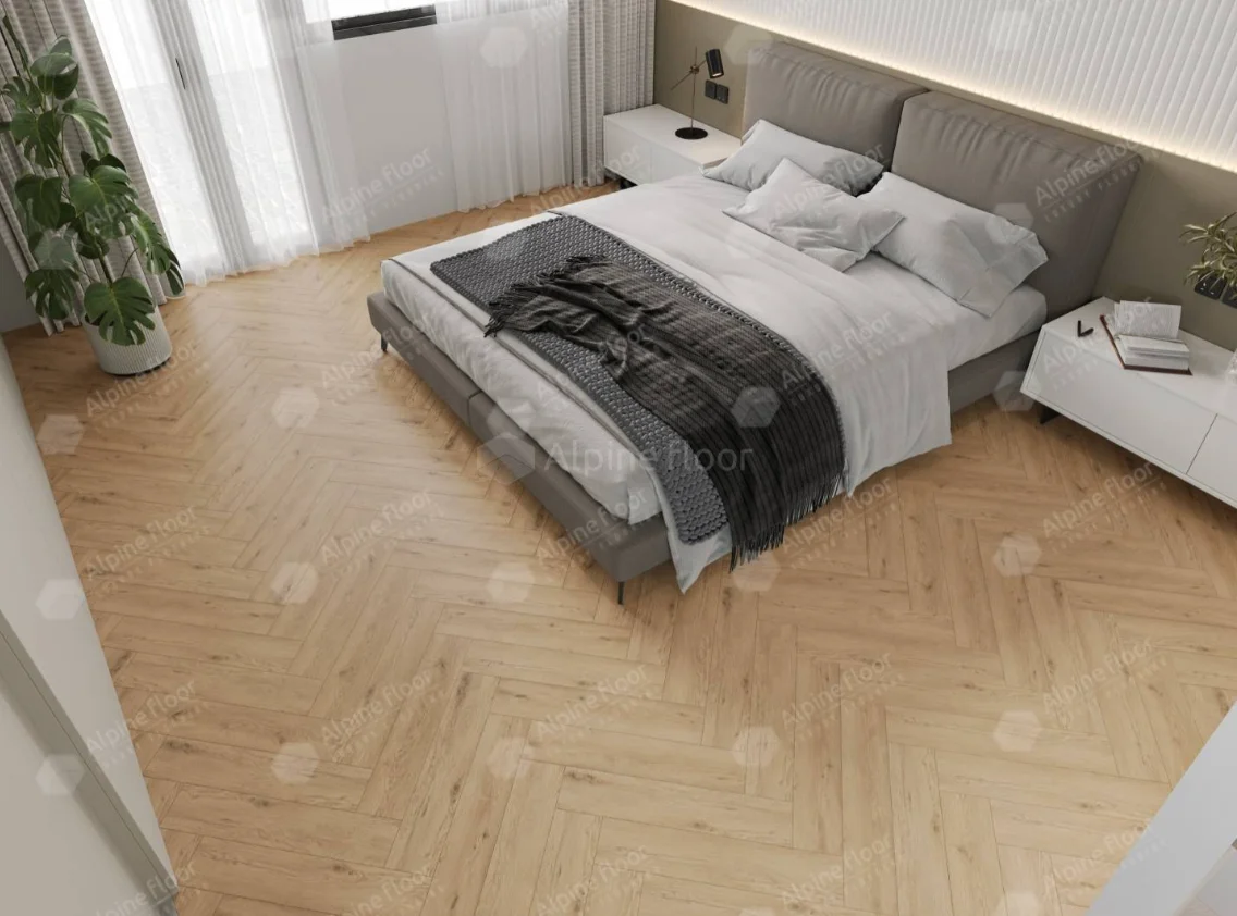 Alpine Floor SPC ламинат Изящный паркет (Light Parquet) Дуб Ригель ЕСО 13-24 MC