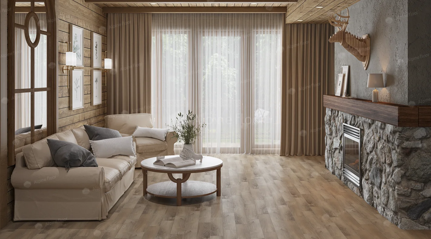 Alpine Floor SPC ламинат Изящный паркет (Light Parquet) Дуб Синистра ЕСО 13-17 MC