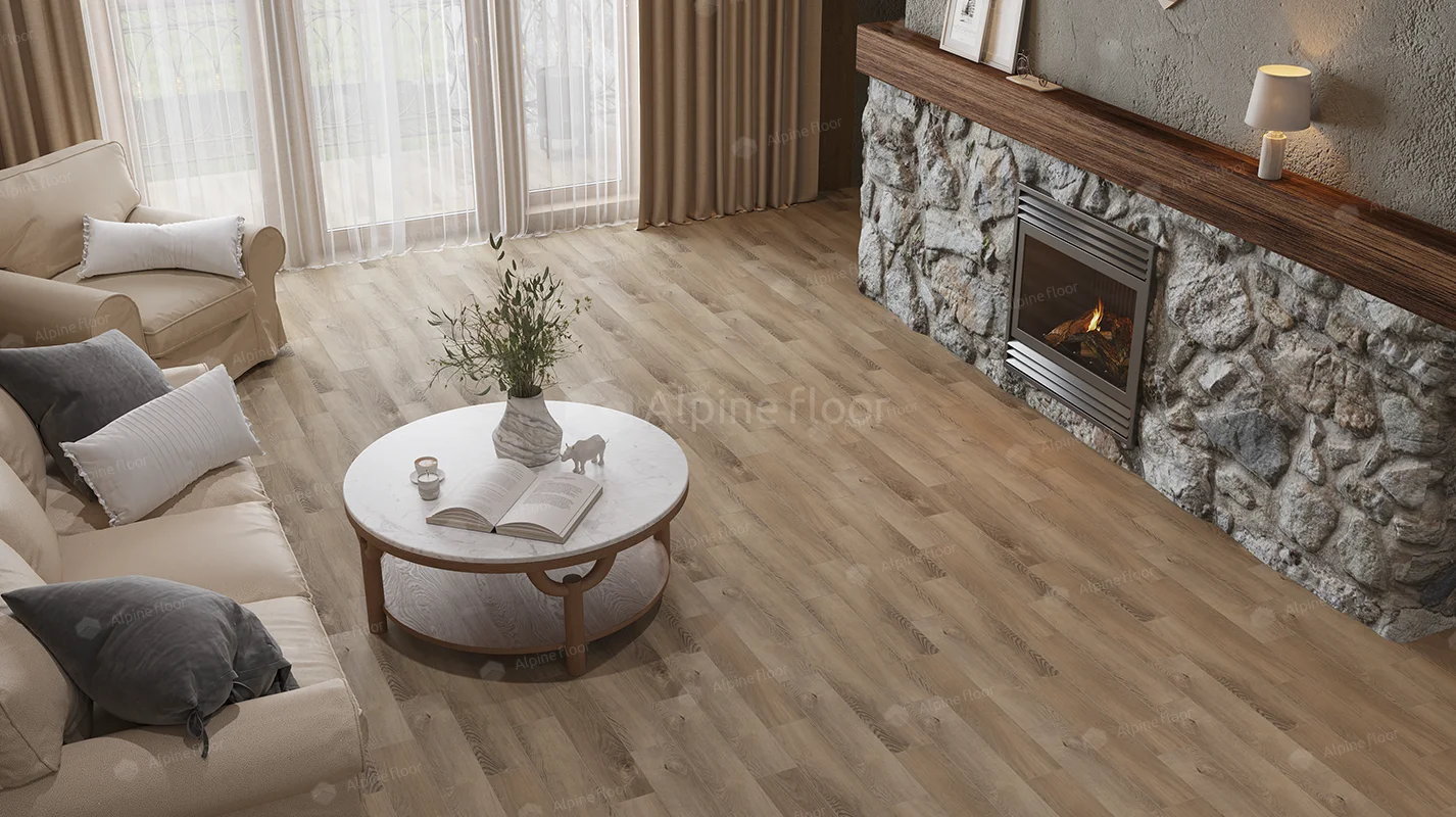 Alpine Floor SPC ламинат Изящный паркет (Light Parquet) Дуб Синистра ЕСО 13-17 MC