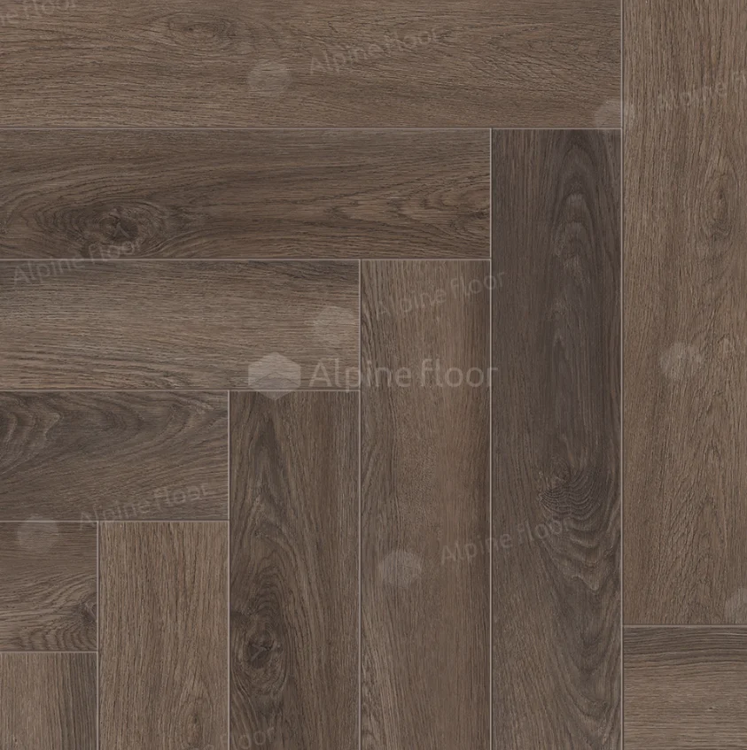 Alpine Floor SPC ламинат Изящный паркет (Light Parquet) Дуб Фафнир ЕСО 13-16 MC