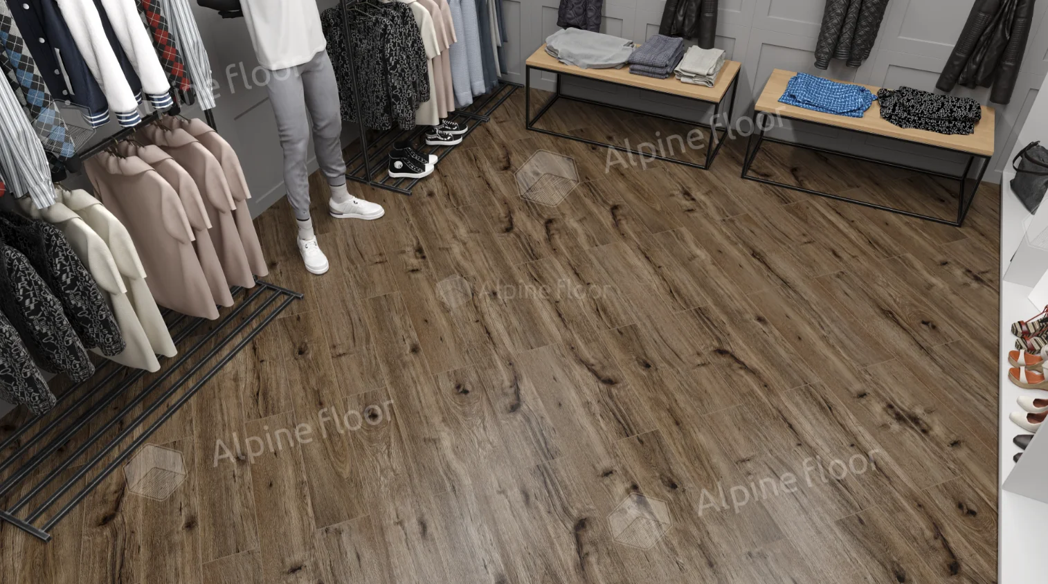 Alpine Floor Ламинат Дуб Турин LF100-11