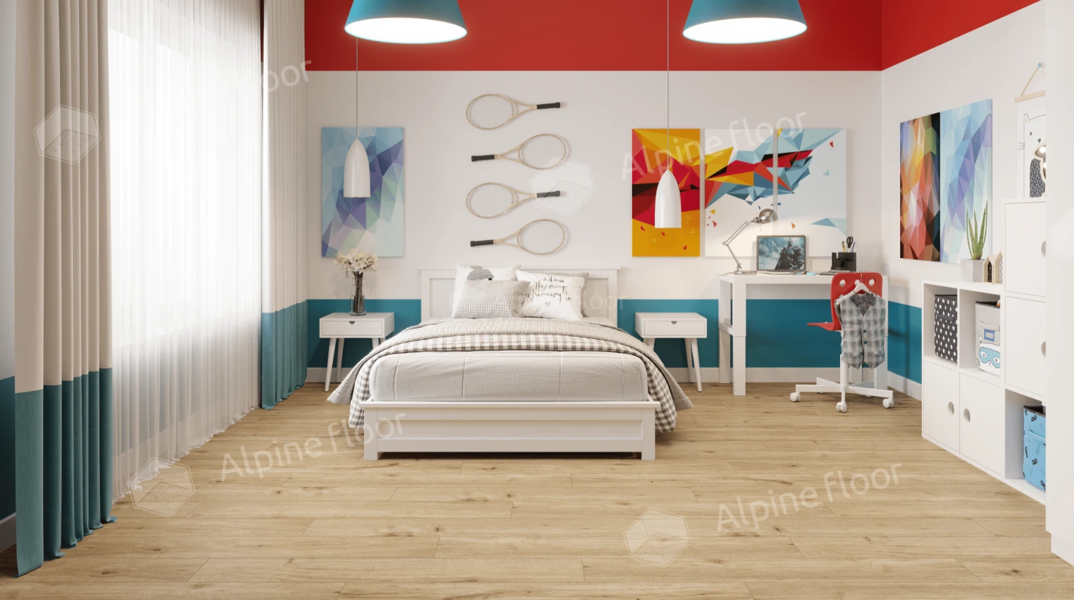 Alpine Floor Ламинат Дуб Феррара LF100-03