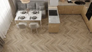 SPC ламинат Альпийский шеврон (Chevron Alpine) Дуб Синистра ECO 18-6 MC