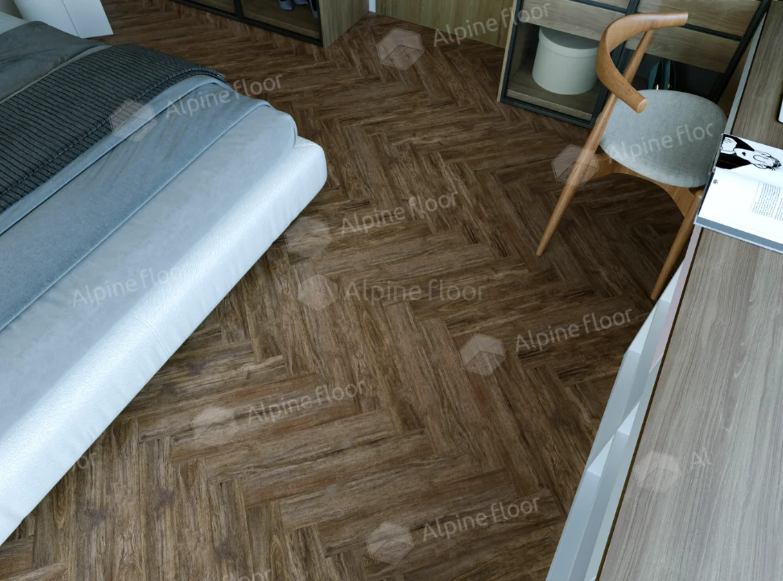 Alpine Floor Ламинат Дуб Бордо LF102-10