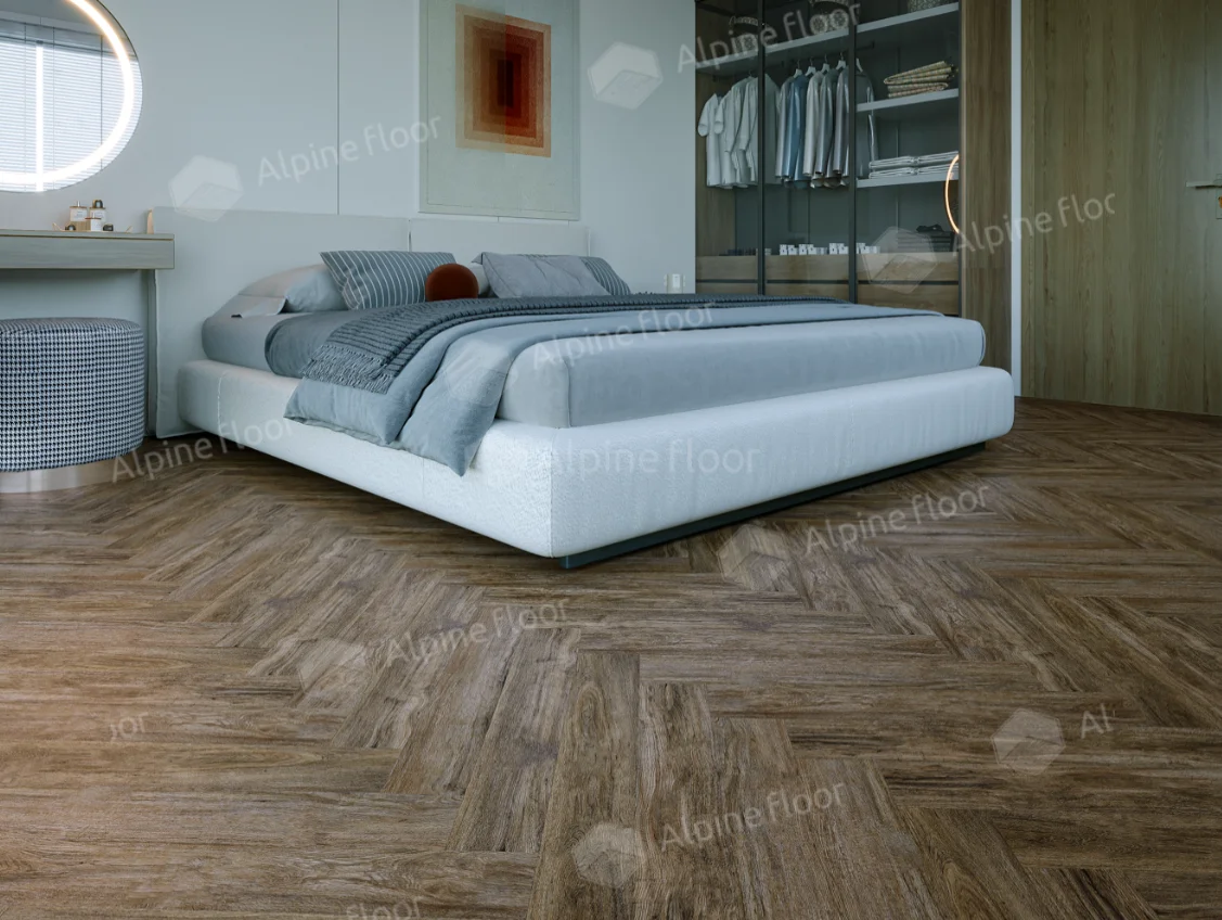 Alpine Floor Ламинат Дуб Бордо LF102-10