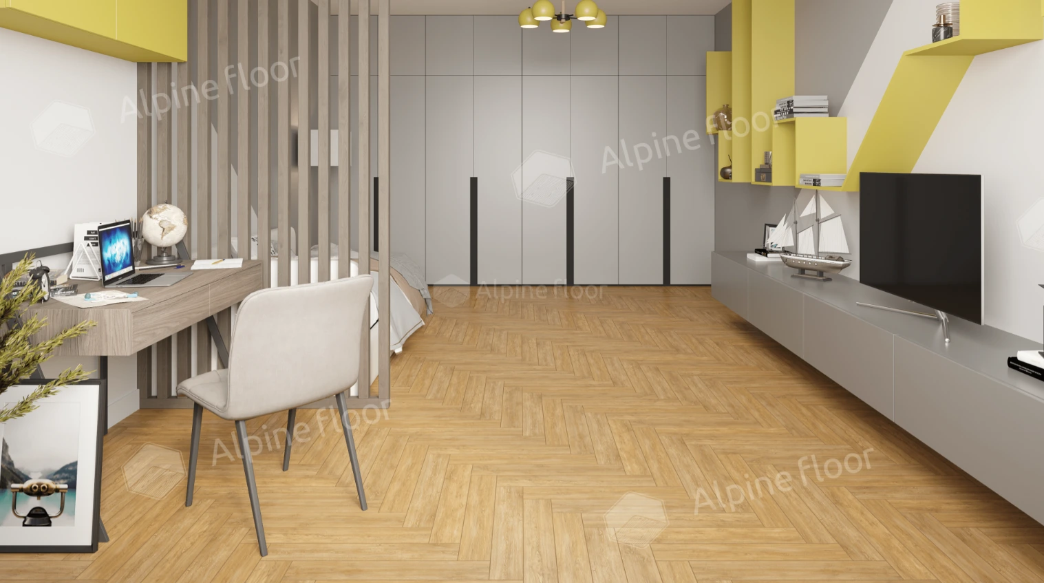 Alpine Floor Ламинат Дуб Тулуза LF106-04